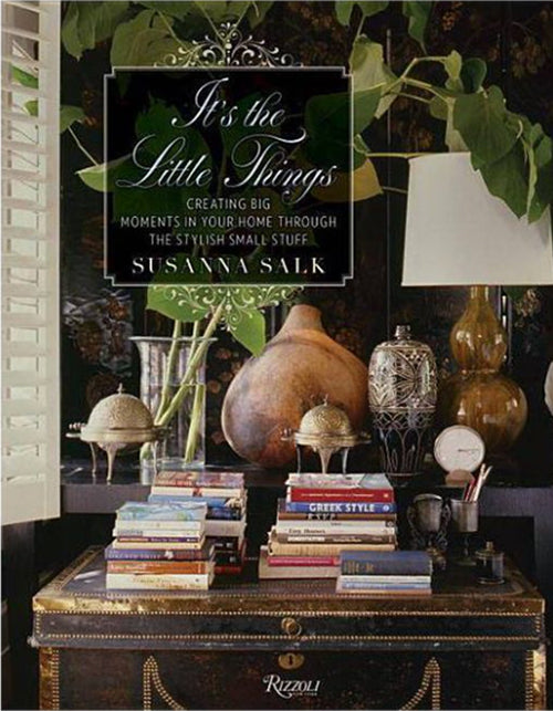 45852/インテリア・デコレーションの本 t's the Little Things Susanna Salk 2016年 アンティーク家具 雑貨 テキスタイル 美術品 陶磁器